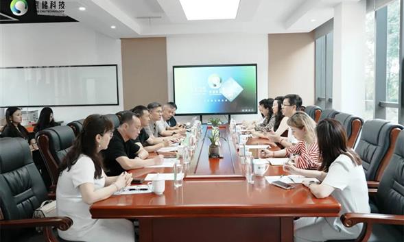 江西省抚州市临川区考察团赴京储科技考察，共探多领域合作新契机