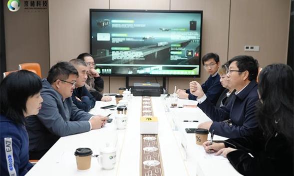 海口市龙华区考察团赴京储科技考察——聚势赋能，共筑新能源产业新高地