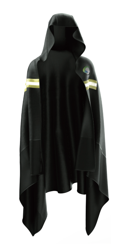 FAI多功能消防斗篷/逃生披风